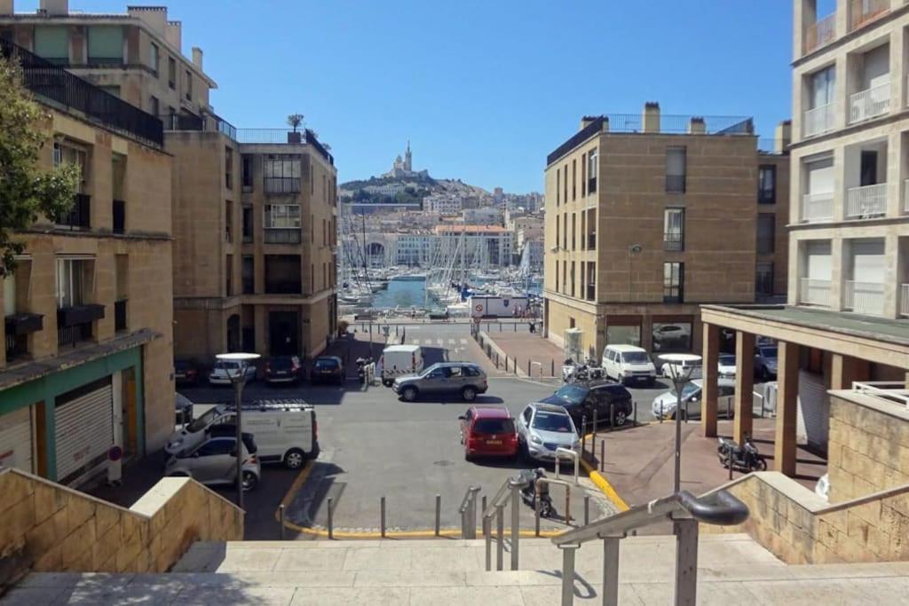 Beau Studio Au Coeur Du Panier Marseille Exteriör bild